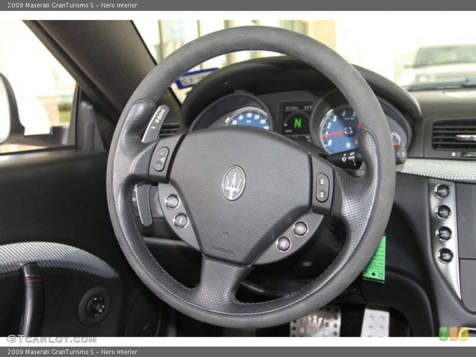 Nero Interior Steering Wheel for the 2009 Maserati GranTurismo S #62952969