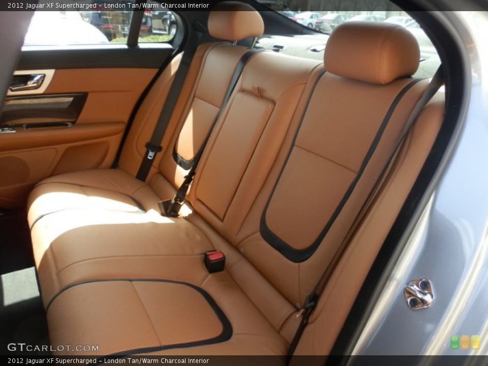 London Tan/Warm Charcoal Interior Photo for the 2012 Jaguar XF Supercharged #62953142