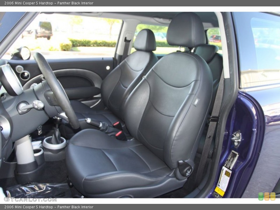 Panther Black Interior Photo for the 2006 Mini Cooper S Hardtop #62953344