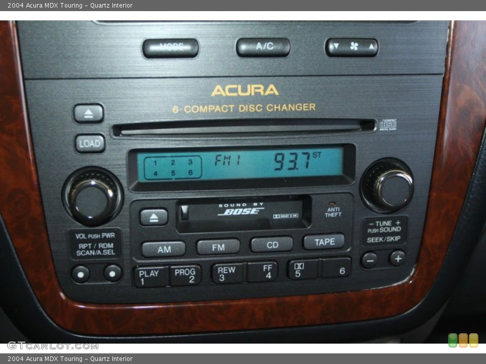 Quartz Interior Audio System for the 2004 Acura MDX Touring #62953829