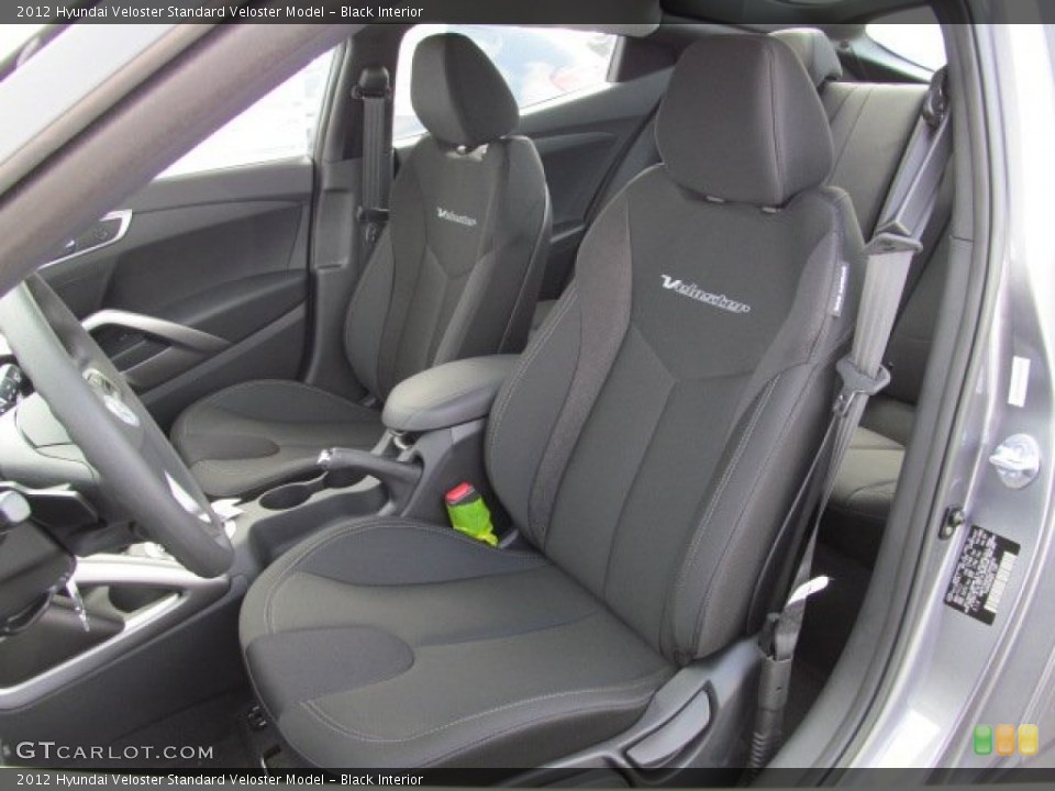 Black Interior Photo for the 2012 Hyundai Veloster  #62954314