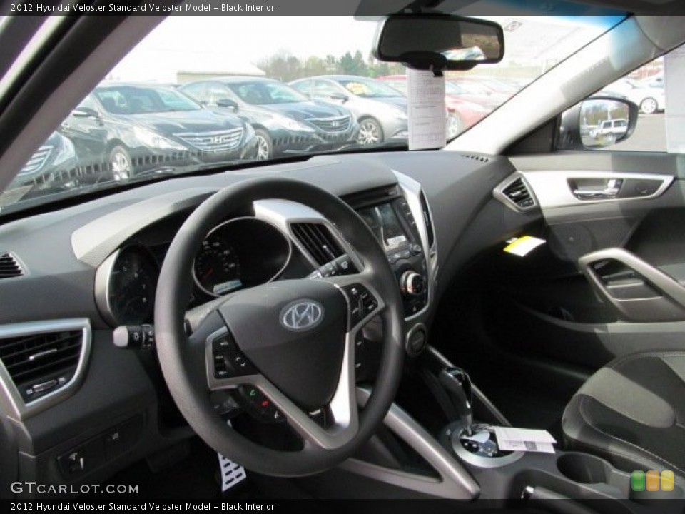 Black Interior Photo for the 2012 Hyundai Veloster  #62954332