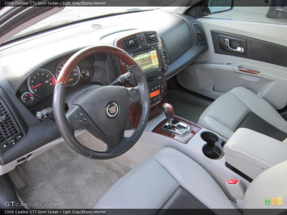 Light Gray/Ebony Interior Prime Interior for the 2006 Cadillac CTS Sport Sedan #62957014