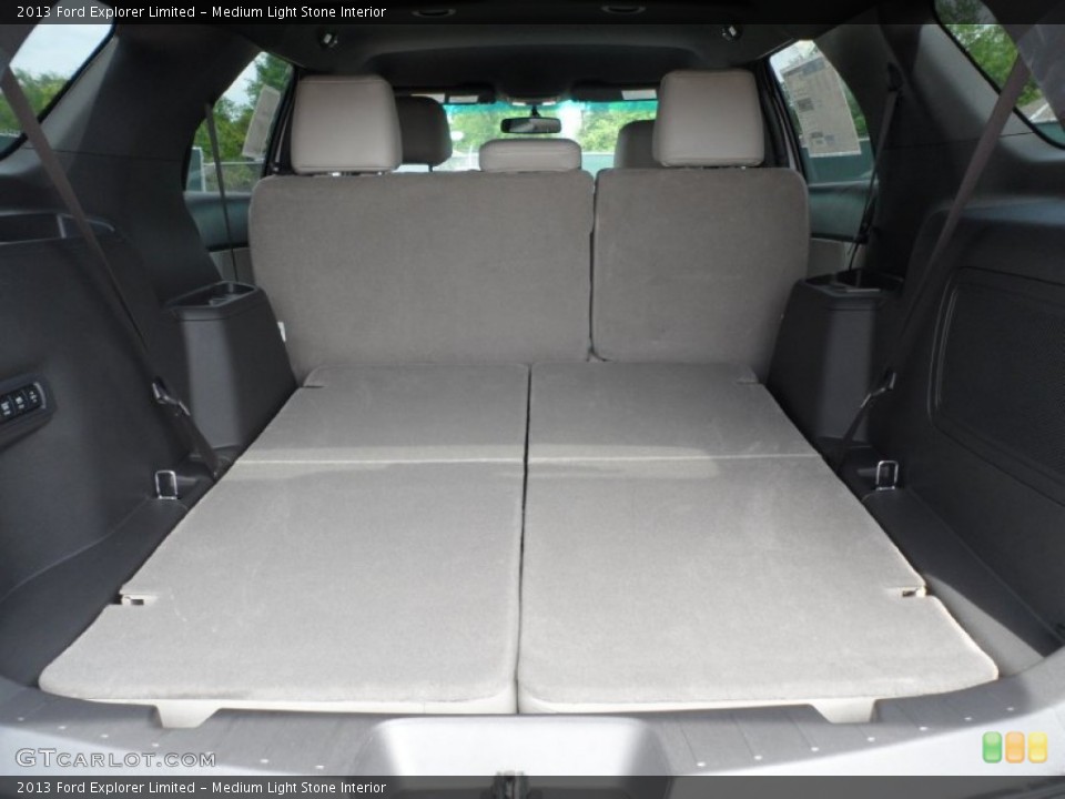 Medium Light Stone Interior Trunk for the 2013 Ford Explorer Limited #62960818