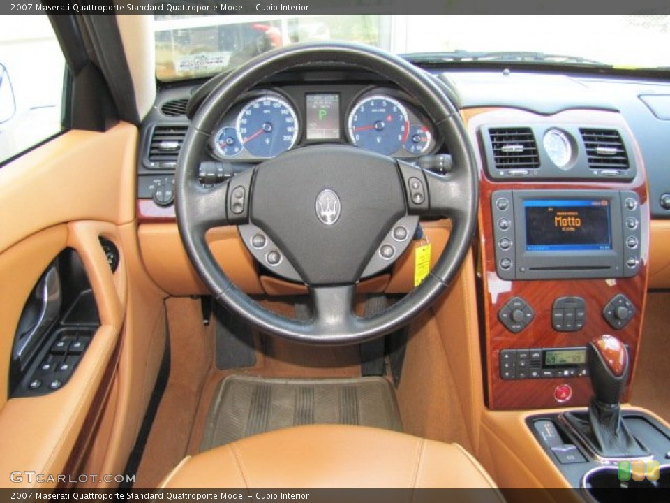 Cuoio Interior Steering Wheel for the 2007 Maserati Quattroporte  #62963614
