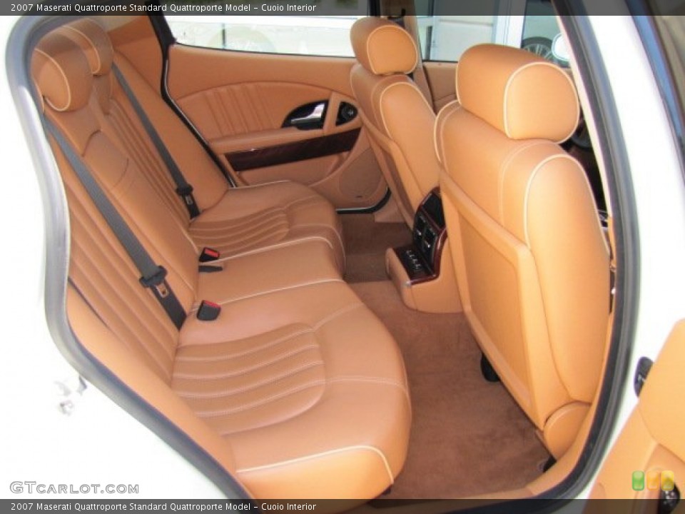 Cuoio Interior Rear Seat for the 2007 Maserati Quattroporte  #62963695