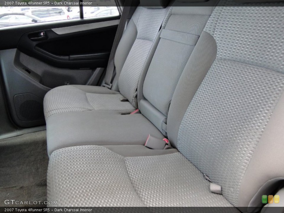 Dark Charcoal Interior Rear Seat for the 2007 Toyota 4Runner SR5 #62964720