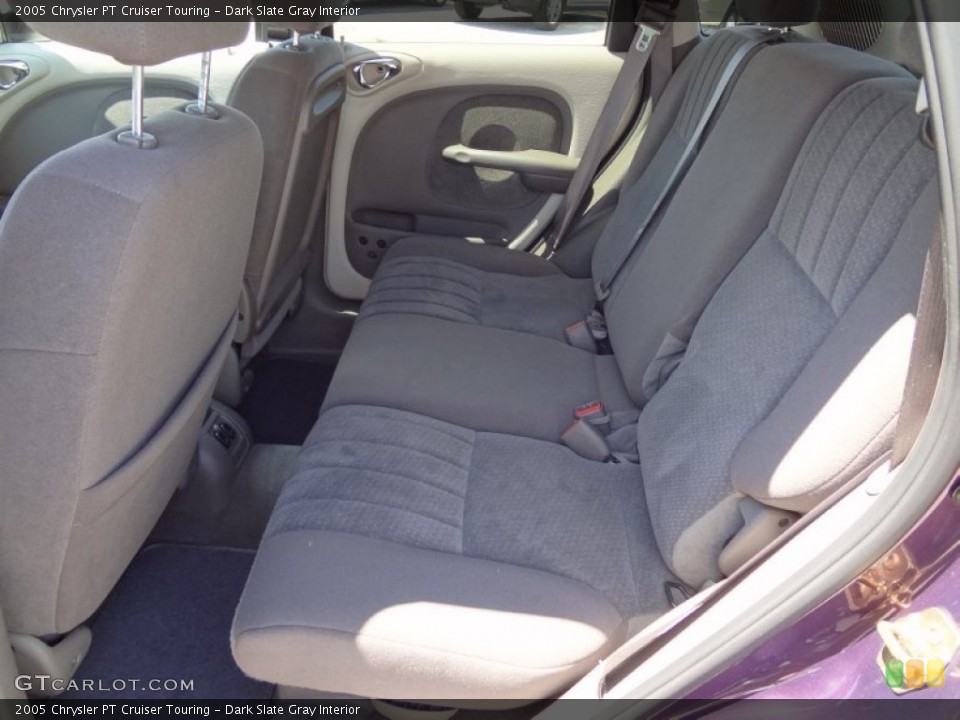 Dark Slate Gray Interior Rear Seat for the 2005 Chrysler PT Cruiser Touring #62966723