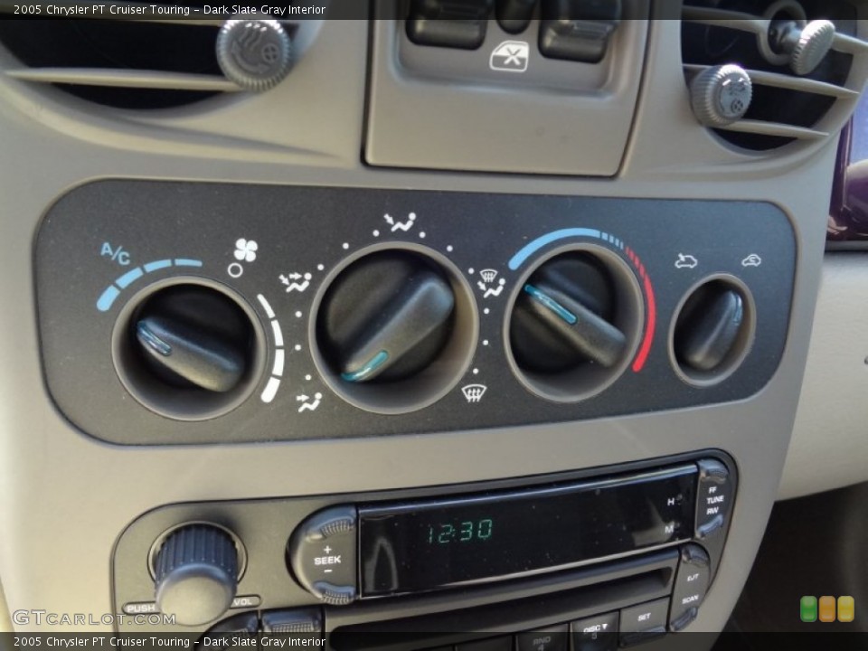 Dark Slate Gray Interior Controls for the 2005 Chrysler PT Cruiser Touring #62966837