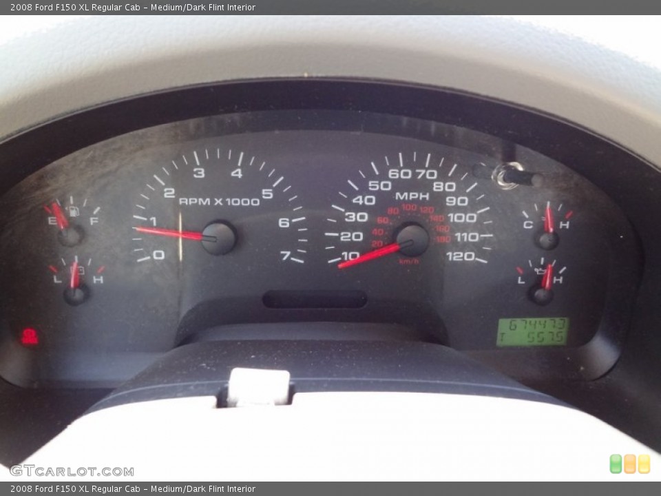 Medium/Dark Flint Interior Gauges for the 2008 Ford F150 XL Regular Cab #62967737
