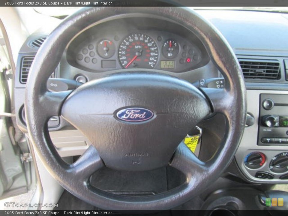 Dark Flint/Light Flint Interior Steering Wheel for the 2005 Ford Focus ZX3 SE Coupe #62968123