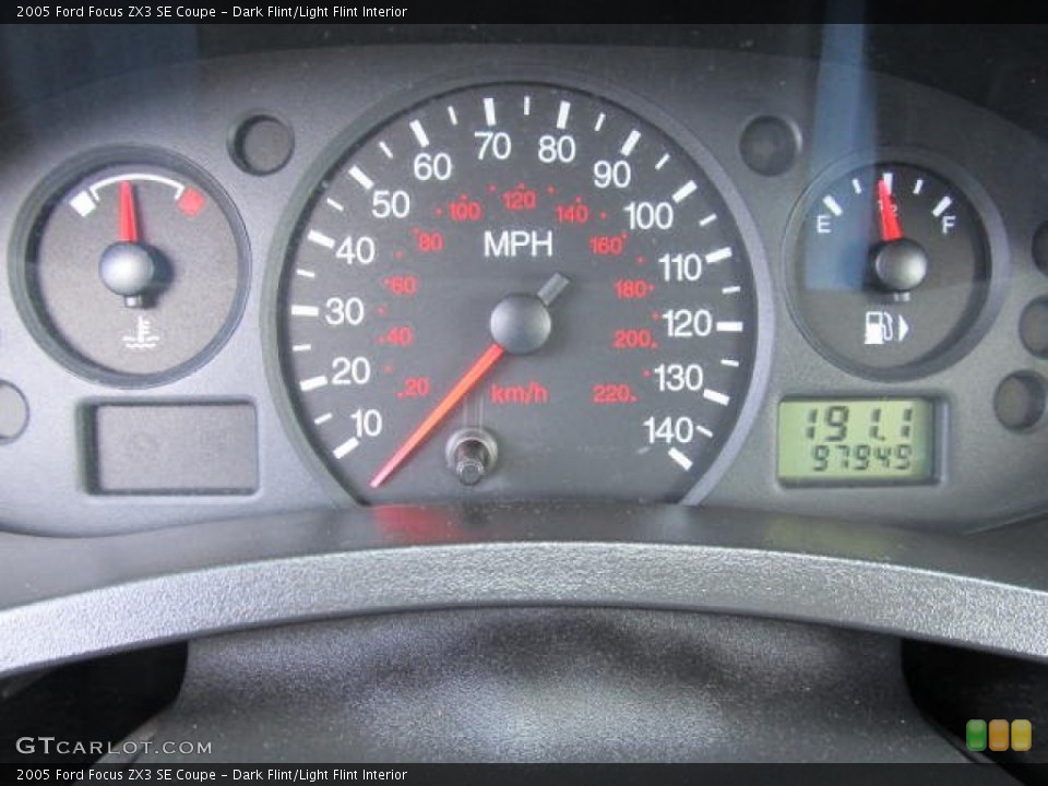 Dark Flint/Light Flint Interior Gauges for the 2005 Ford Focus ZX3 SE Coupe #62968150