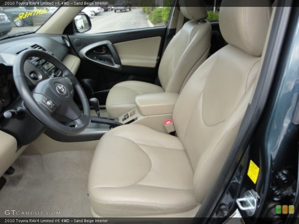 Sand Beige Interior Photo for the 2010 Toyota RAV4 Limited V6 4WD #62968947