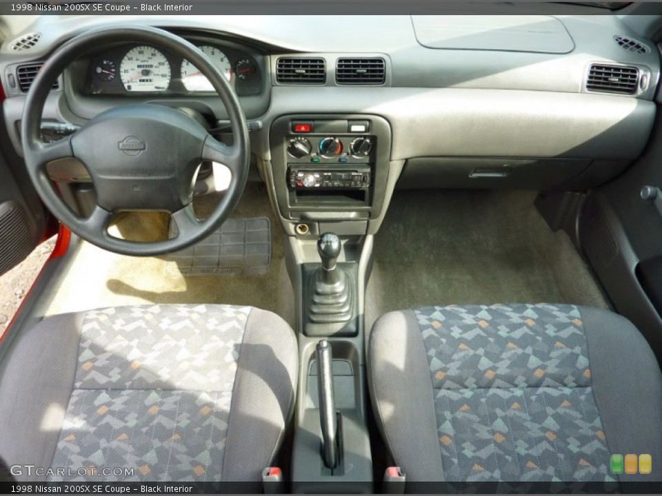 Black Interior Photo for the 1998 Nissan 200SX SE Coupe #62969775