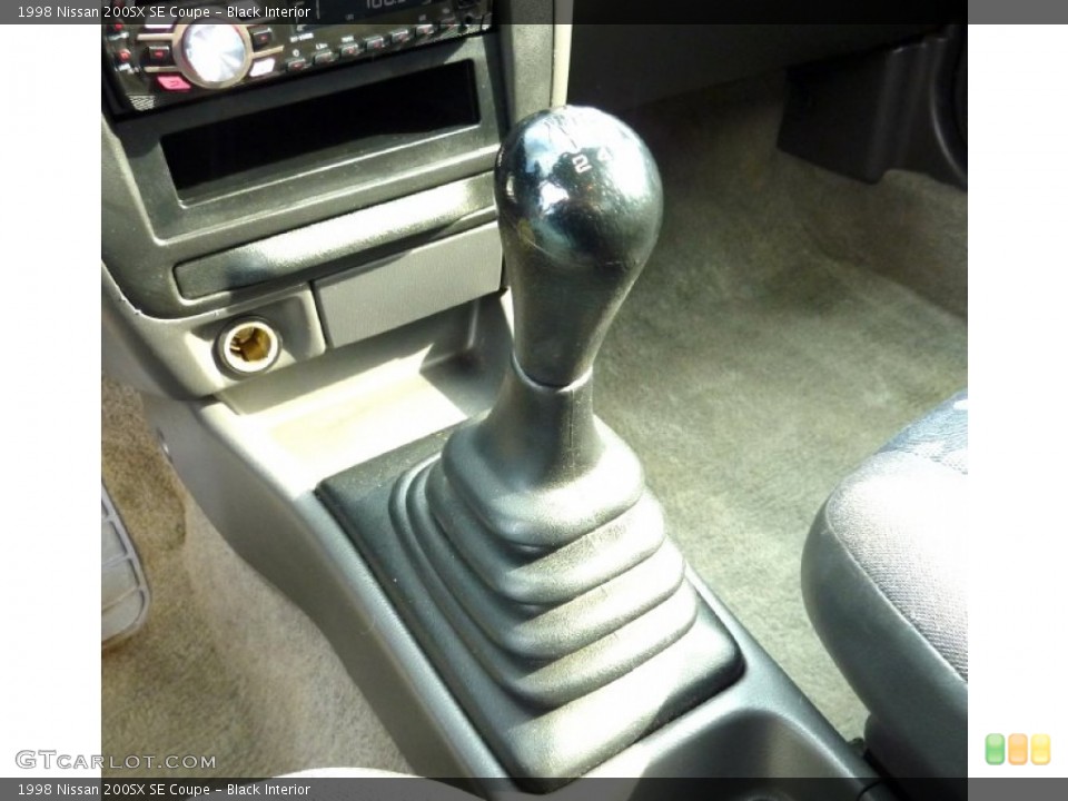 Black Interior Transmission for the 1998 Nissan 200SX SE Coupe #62969837