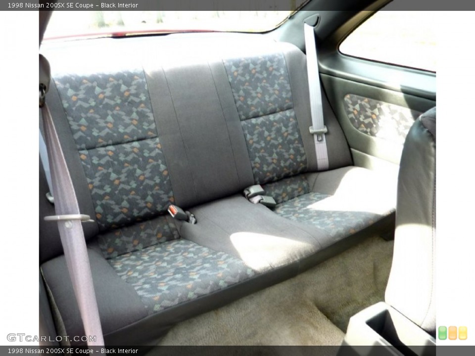 Black Interior Photo for the 1998 Nissan 200SX SE Coupe #62969863