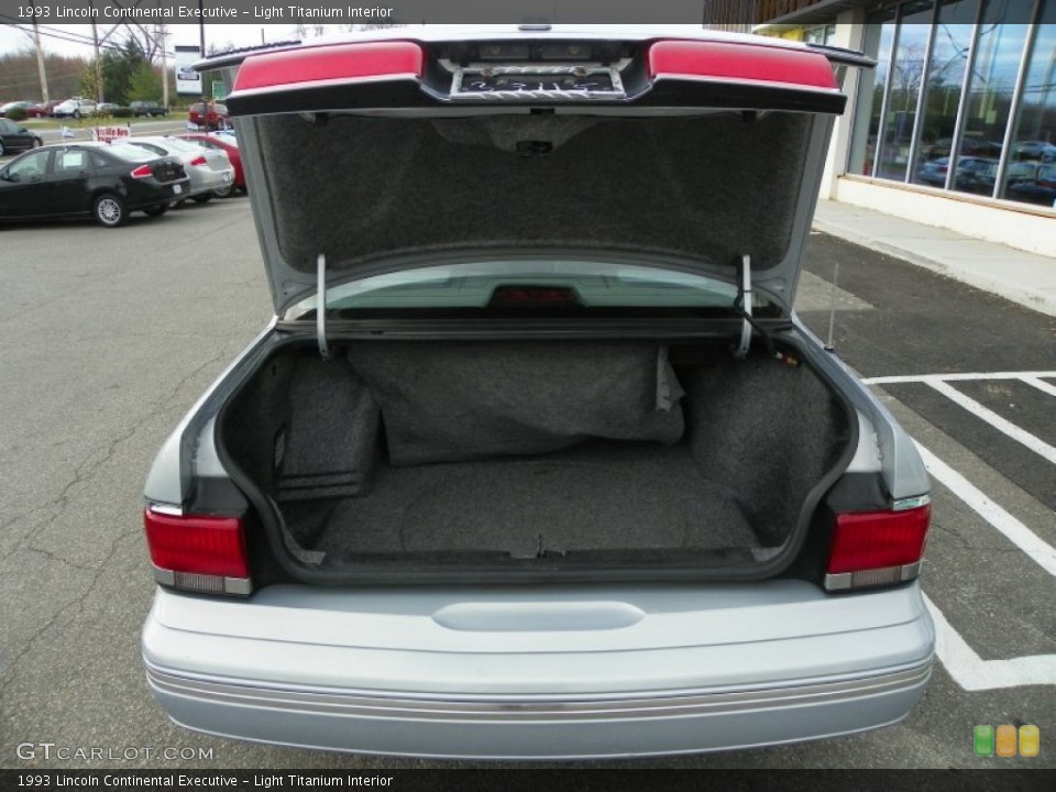 Light Titanium Interior Trunk for the 1993 Lincoln Continental Executive #62970584