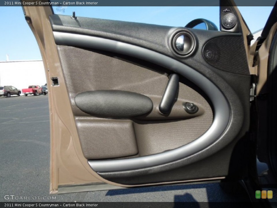 Carbon Black Interior Door Panel for the 2011 Mini Cooper S Countryman #62973620