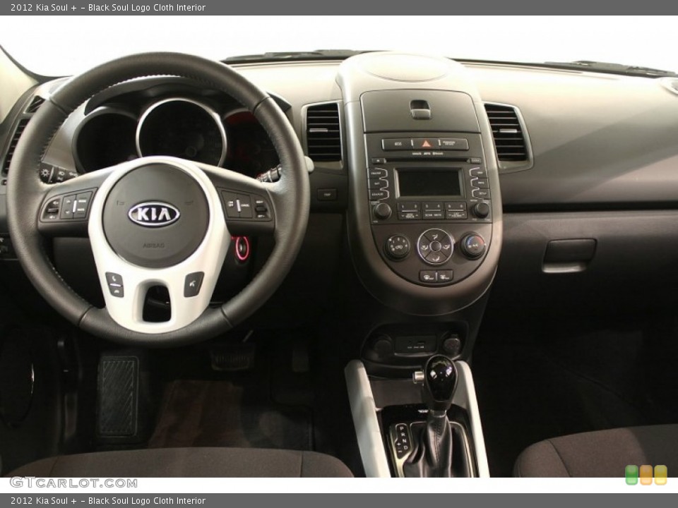 Black Soul Logo Cloth Interior Dashboard for the 2012 Kia Soul + #62975210