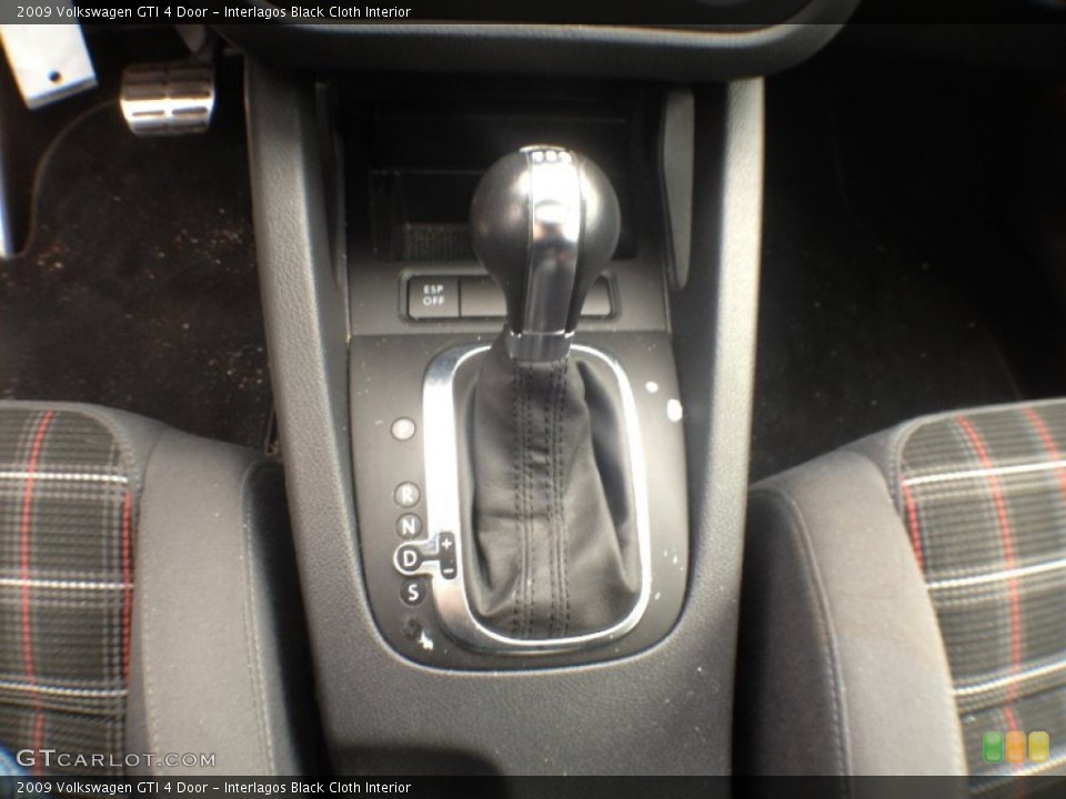 Interlagos Black Cloth Interior Transmission for the 2009 Volkswagen GTI 4 Door #62978600