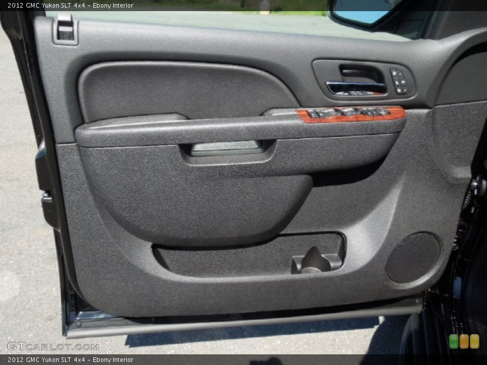 Ebony Interior Door Panel for the 2012 GMC Yukon SLT 4x4 #62978894