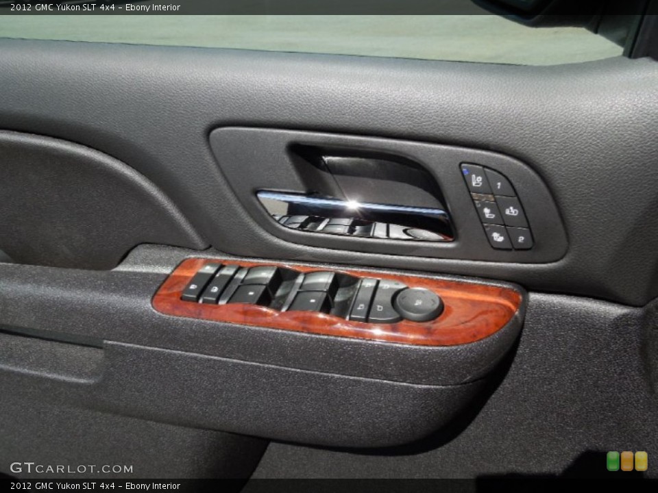 Ebony Interior Controls for the 2012 GMC Yukon SLT 4x4 #62978901