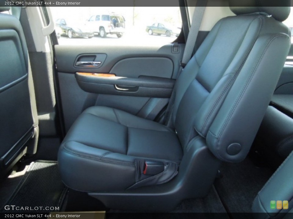 Ebony Interior Rear Seat for the 2012 GMC Yukon SLT 4x4 #62978951