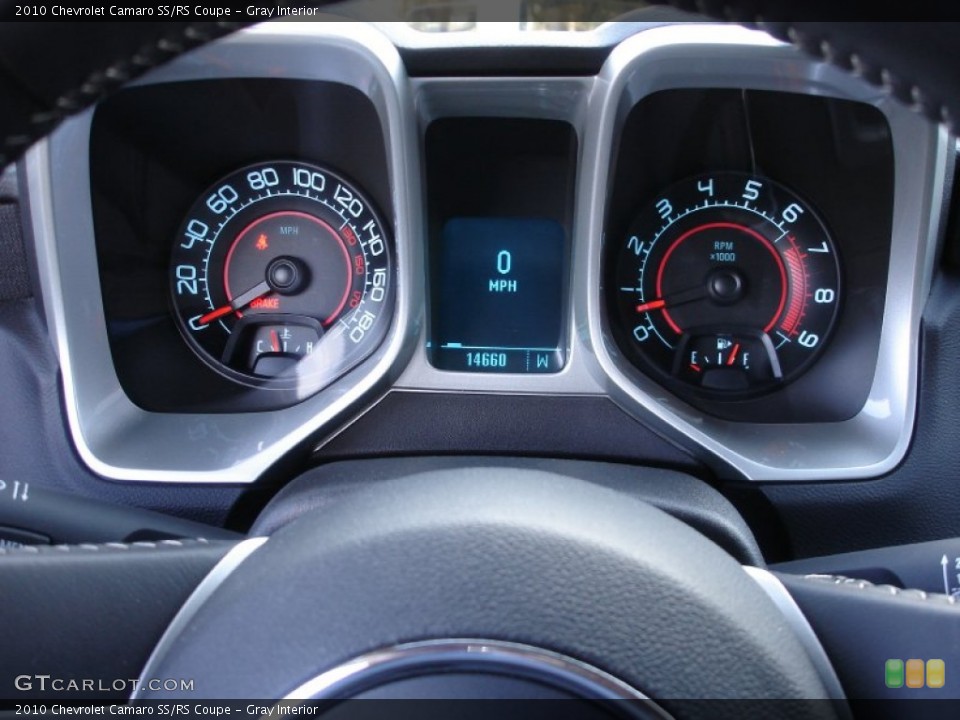 Gray Interior Gauges for the 2010 Chevrolet Camaro SS/RS Coupe #62979935