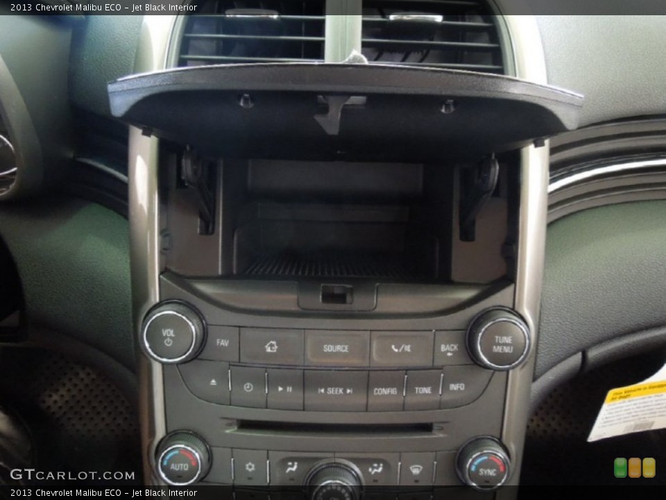 Jet Black Interior Controls for the 2013 Chevrolet Malibu ECO #62979952
