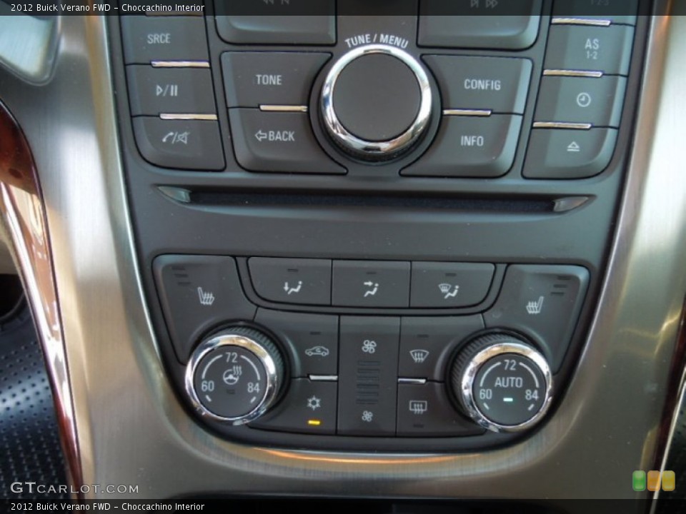Choccachino Interior Controls for the 2012 Buick Verano FWD #62980315