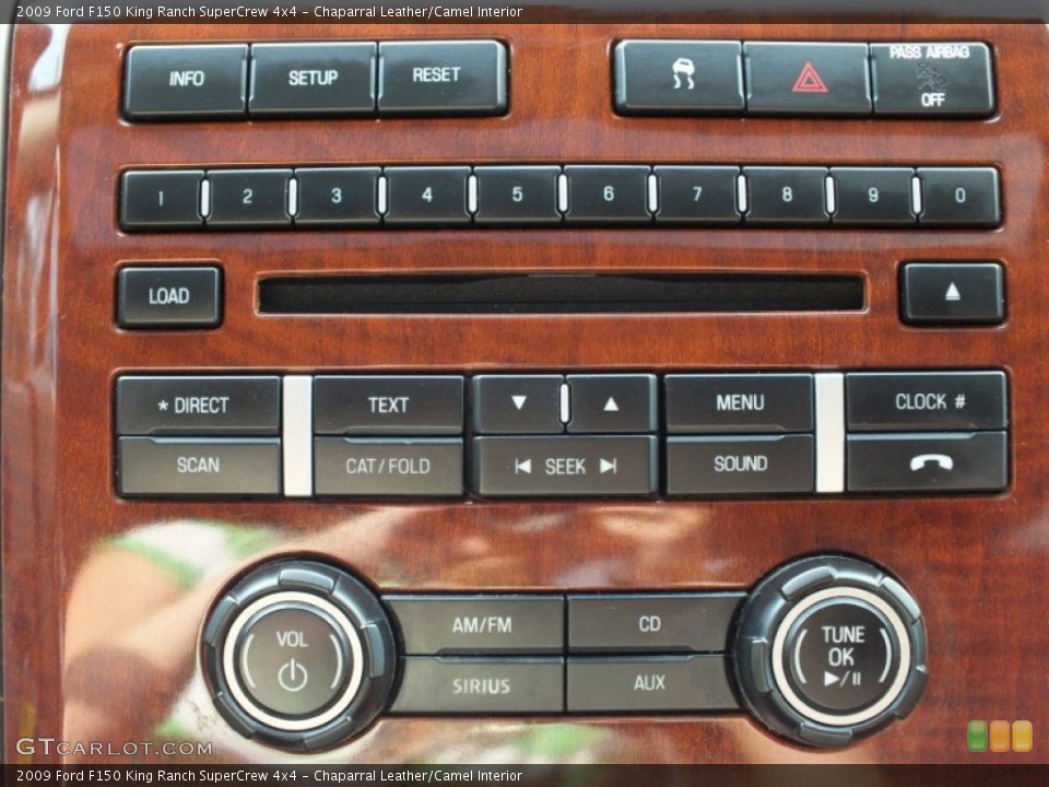 Chaparral Leather/Camel Interior Controls for the 2009 Ford F150 King Ranch SuperCrew 4x4 #62980457