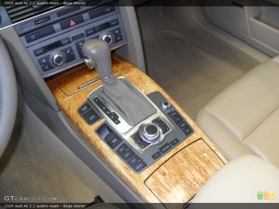 Beige Interior Transmission for the 2006 Audi A6 3.2 quattro Avant #62982800