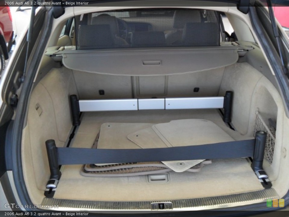 Beige Interior Trunk for the 2006 Audi A6 3.2 quattro Avant #62982881
