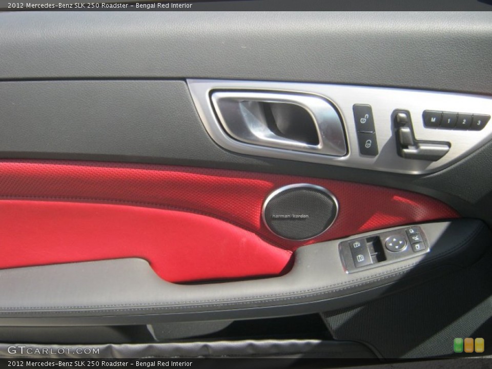 Bengal Red Interior Door Panel for the 2012 Mercedes-Benz SLK 250 Roadster #62983397