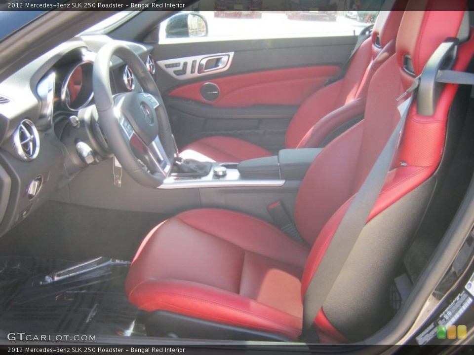 Bengal Red Interior Photo for the 2012 Mercedes-Benz SLK 250 Roadster #62983407