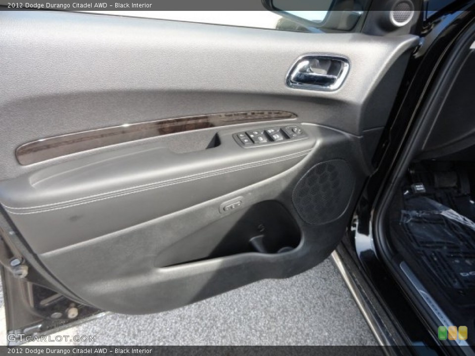 Black Interior Door Panel for the 2012 Dodge Durango Citadel AWD #62985695