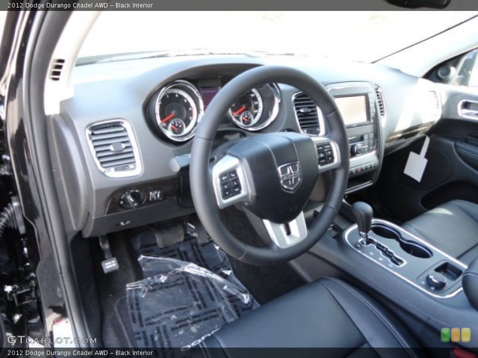 Black Interior Dashboard for the 2012 Dodge Durango Citadel AWD #62985762