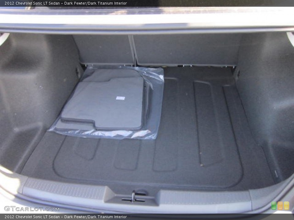 Dark Pewter/Dark Titanium Interior Trunk for the 2012 Chevrolet Sonic LT Sedan #62988283