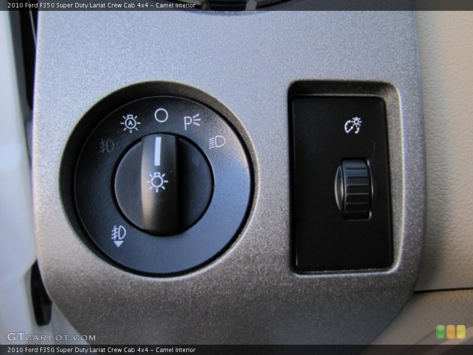 Camel Interior Controls for the 2010 Ford F350 Super Duty Lariat Crew Cab 4x4 #62988932