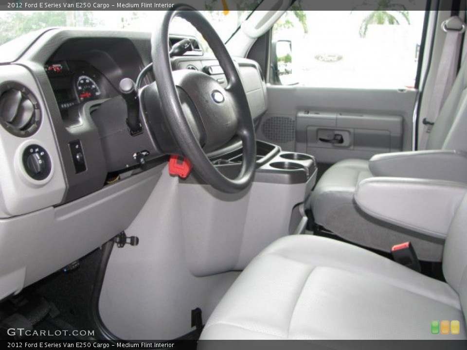 Medium Flint Interior Photo for the 2012 Ford E Series Van E250 Cargo #62989583