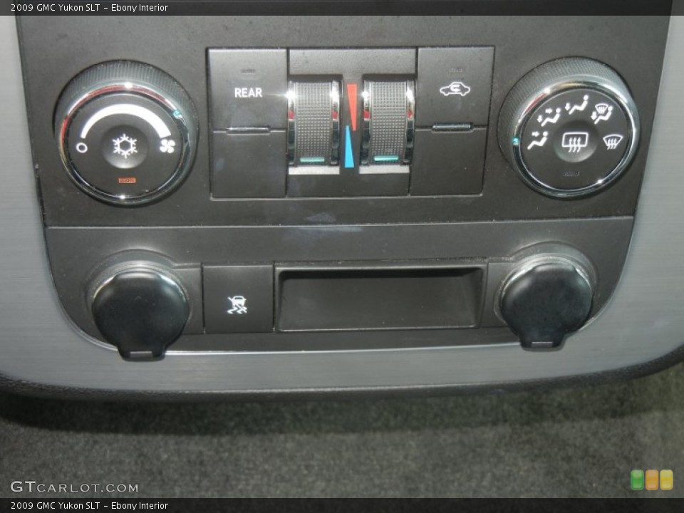 Ebony Interior Controls for the 2009 GMC Yukon SLT #62989769