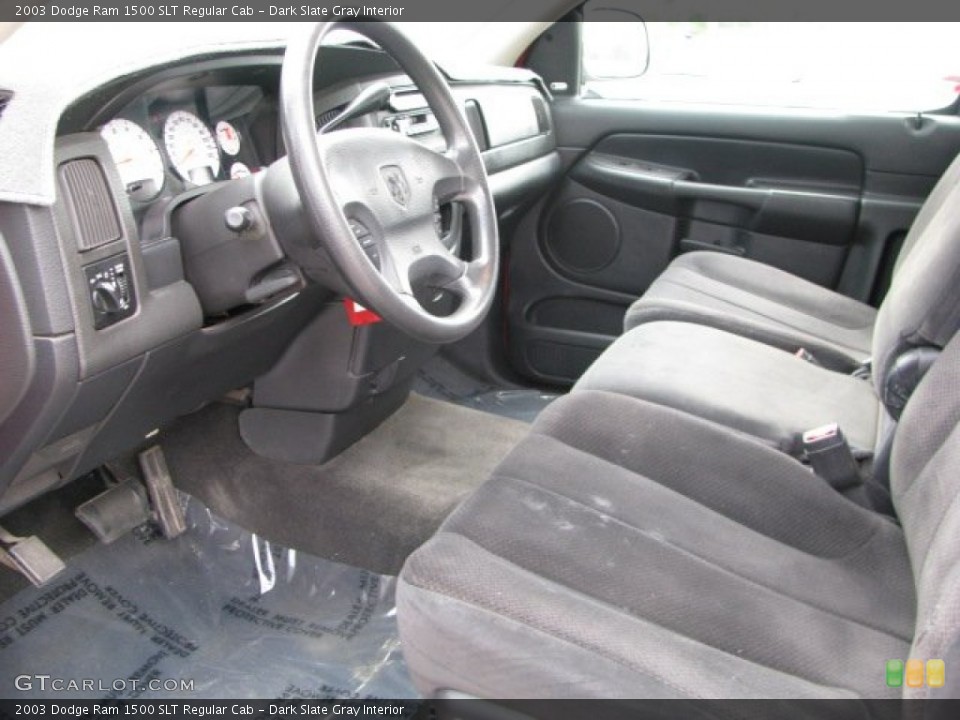 Dark Slate Gray Interior Photo for the 2003 Dodge Ram 1500 SLT Regular Cab #62990129