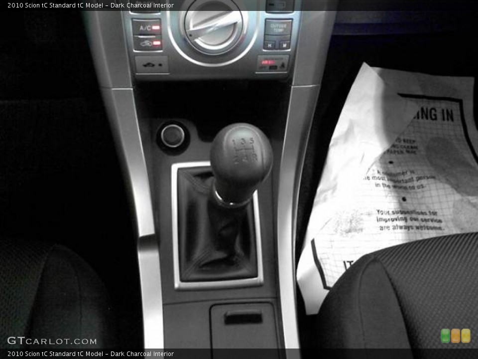 Dark Charcoal Interior Transmission for the 2010 Scion tC  #62991596