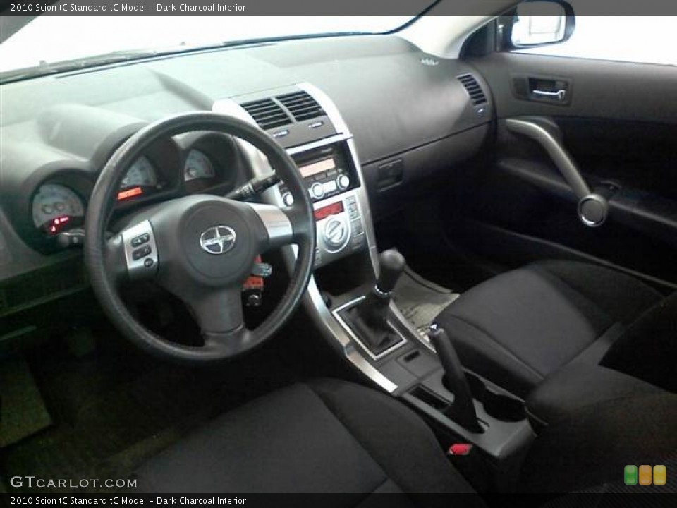 Dark Charcoal Interior Photo for the 2010 Scion tC  #62991629