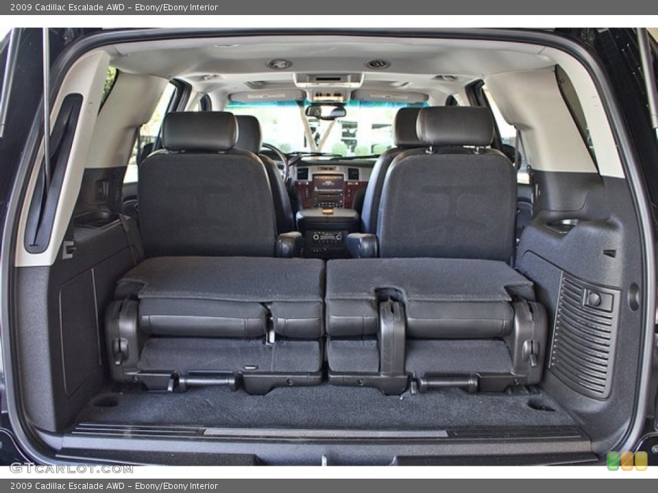 Ebony/Ebony Interior Trunk for the 2009 Cadillac Escalade AWD #62993732