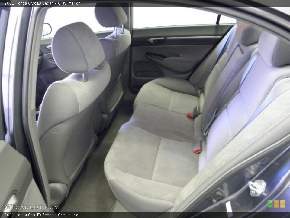 Gray Interior Photo for the 2011 Honda Civic EX Sedan #62995916