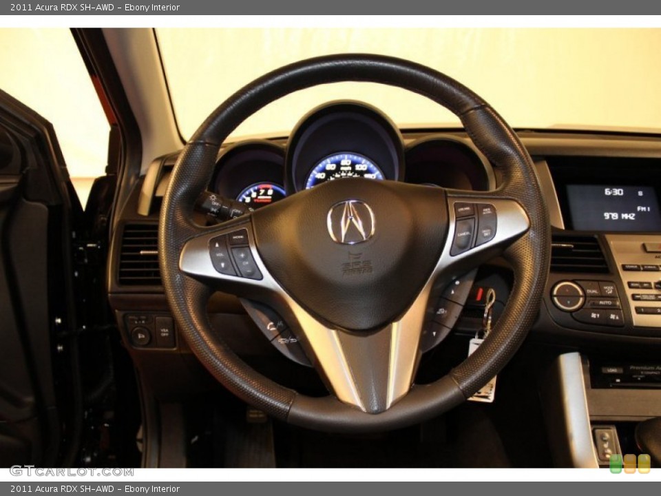 Ebony Interior Steering Wheel for the 2011 Acura RDX SH-AWD #62997646