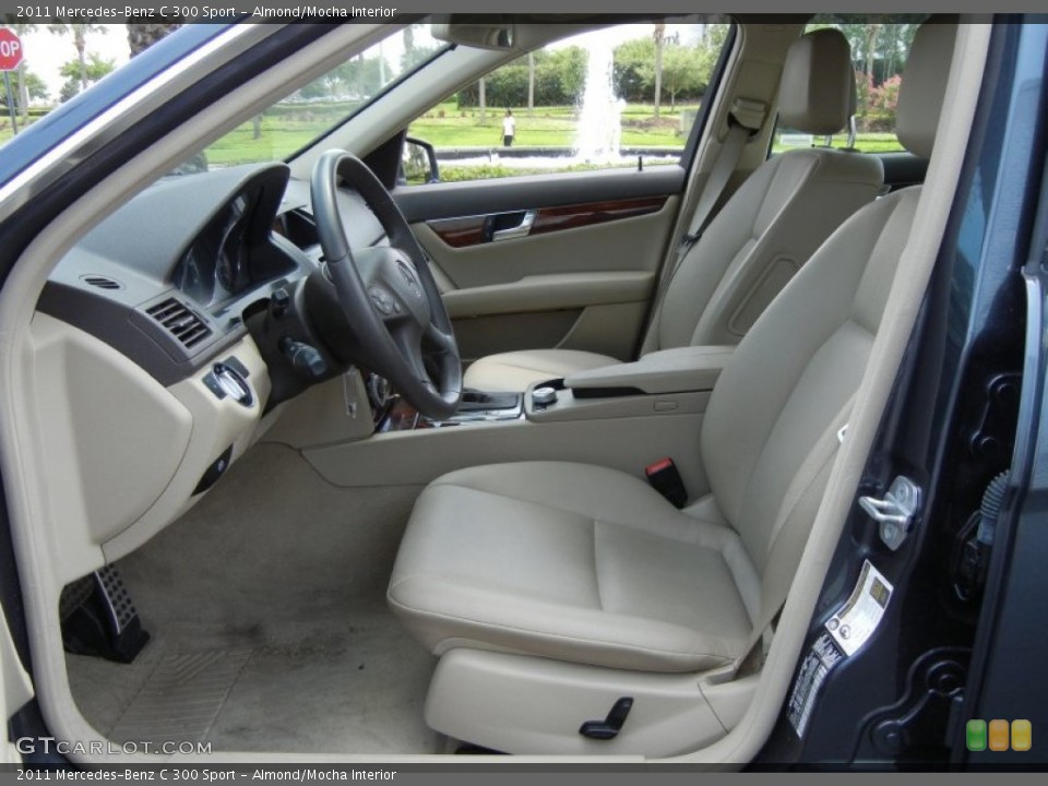 Almond/Mocha Interior Photo for the 2011 Mercedes-Benz C 300 Sport #63002078
