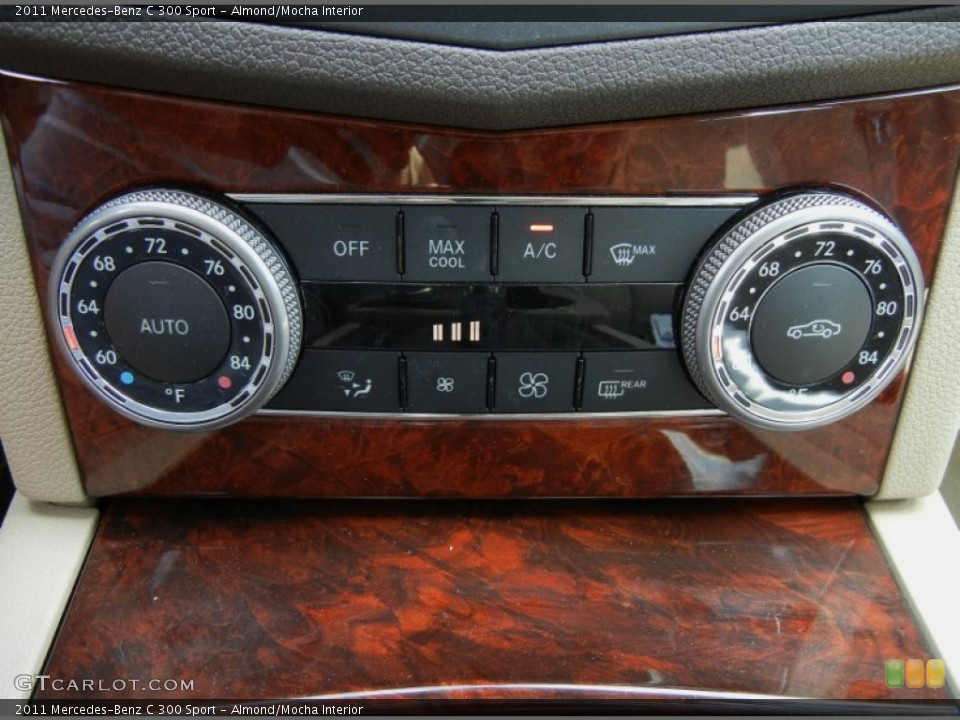 Almond/Mocha Interior Controls for the 2011 Mercedes-Benz C 300 Sport #63002198