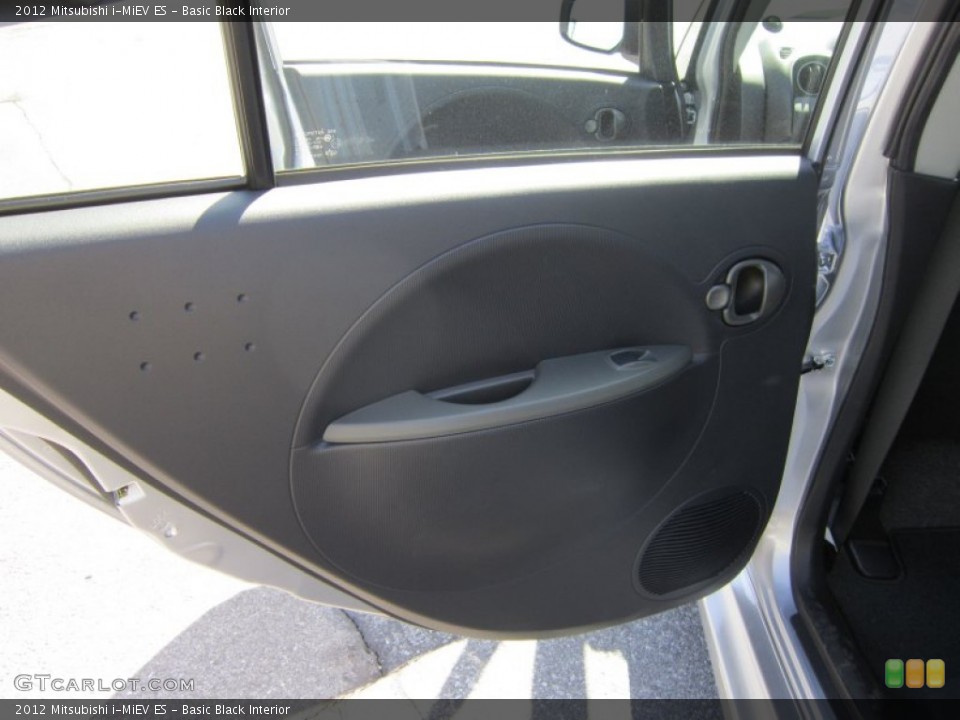 Basic Black Interior Door Panel for the 2012 Mitsubishi i-MiEV ES #63002687
